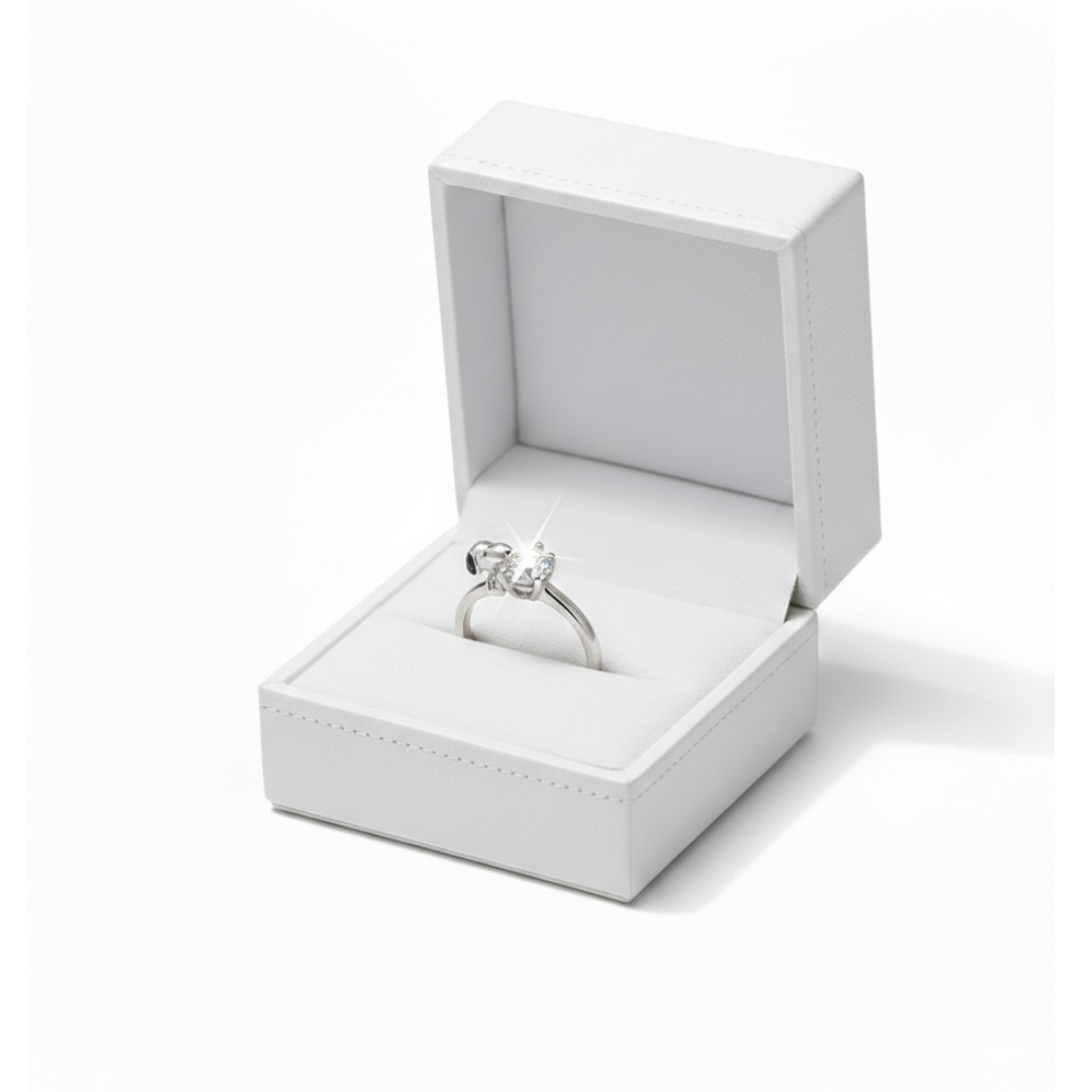 Anillo Snoopy de Plata de Ley 925